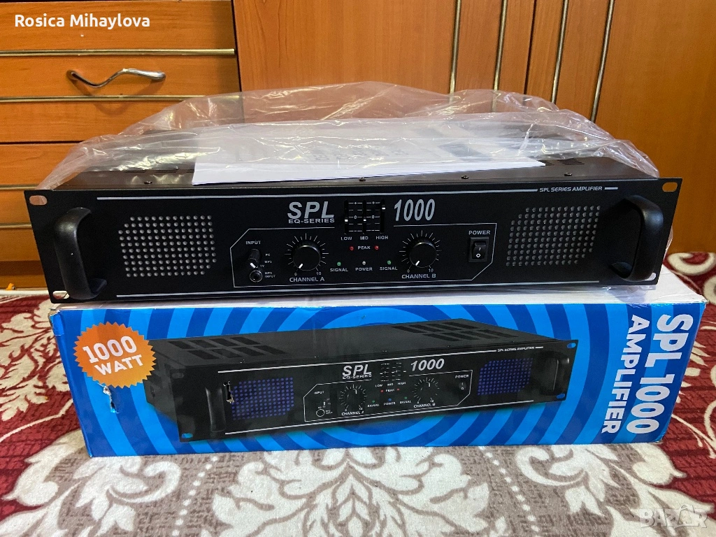 Усилвател SPL 1000 вата, снимка 1