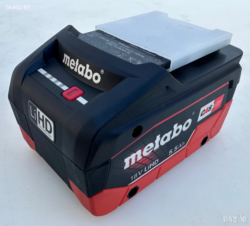 Metabo 18V 5.5Ah Li-HD - Акумулаторна батерия като нова 2023г., снимка 1