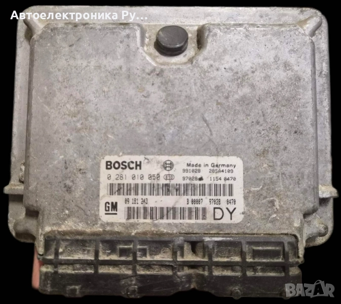 компютър OPEL ASTRA VECTRA ZAFIRA 2.0 DTH X20DTL Y20DTH BOSCH, 0 281 010 050, снимка 1