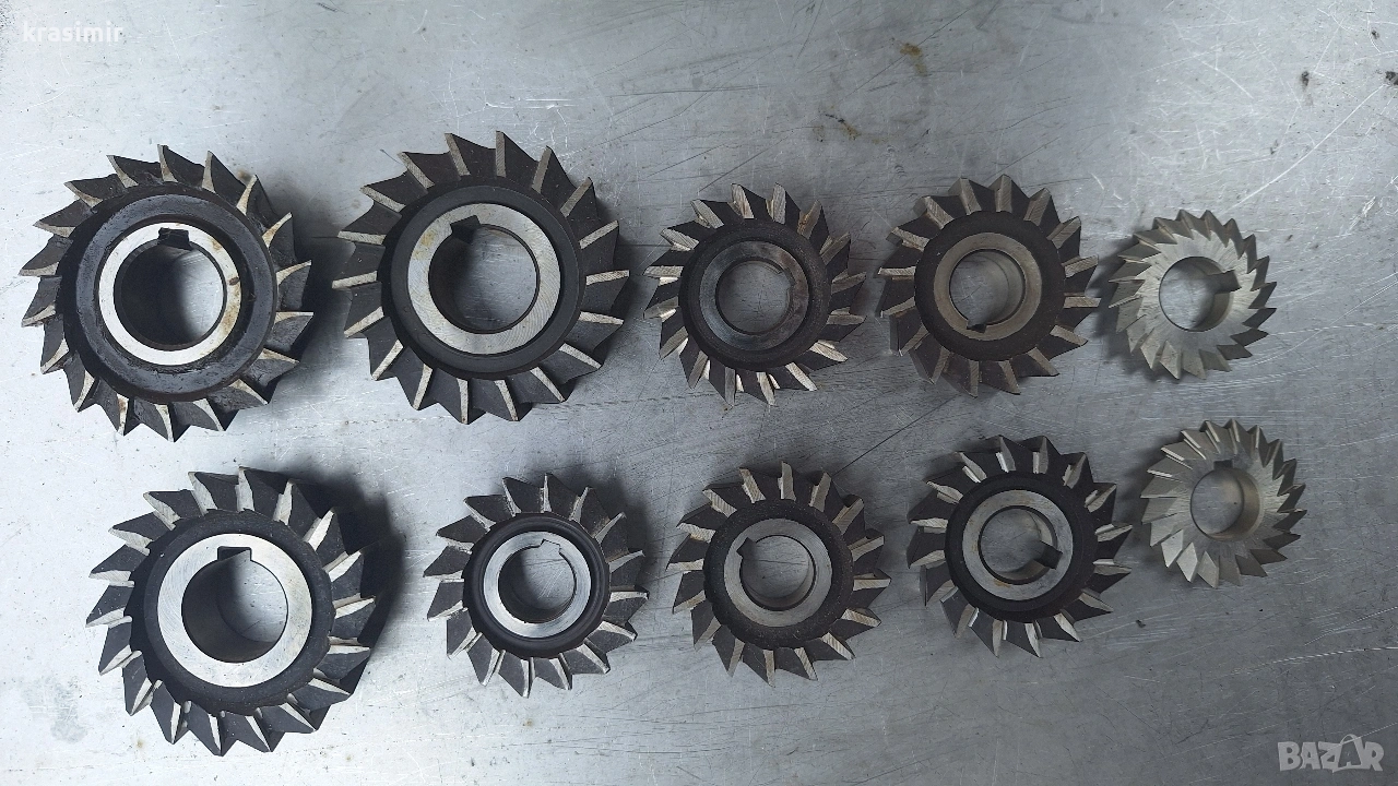 фрези лот 10 броя, снимка 1