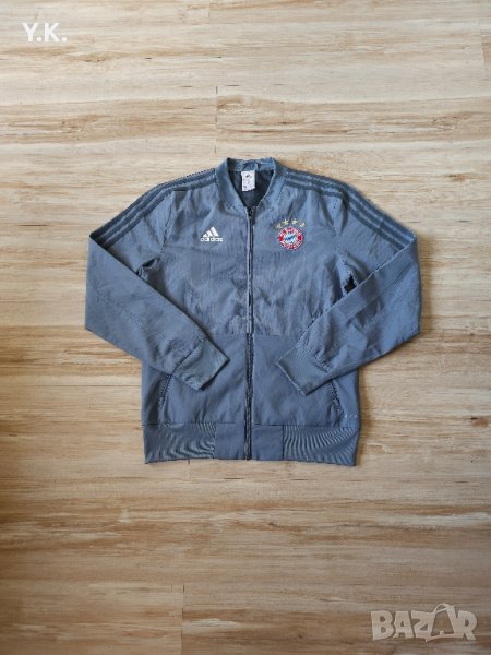 Оригинално мъжко горнище Adidas Climalite x F.C. Bayern Munchen / Season 18-19, снимка 1