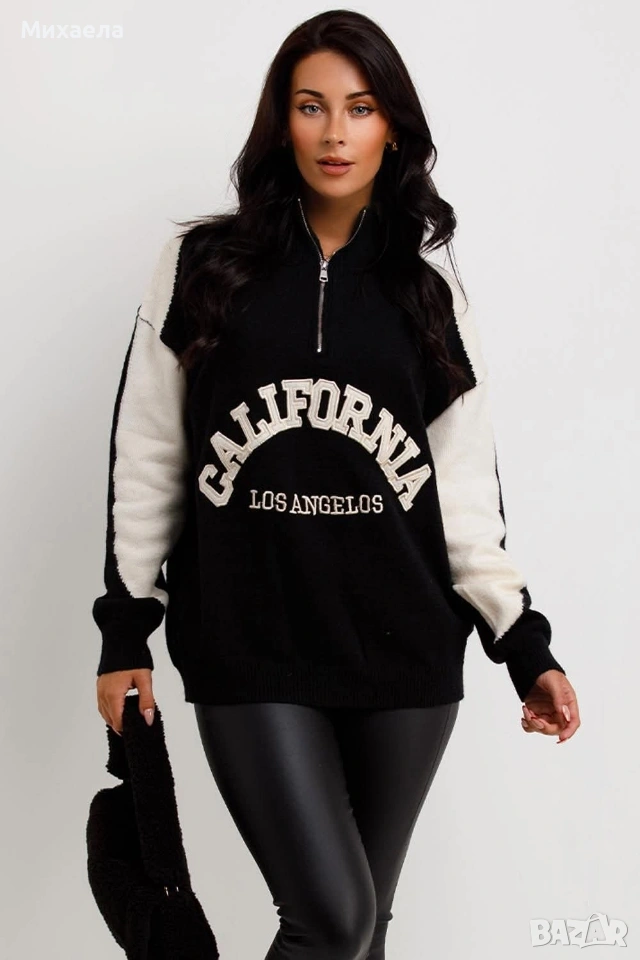 Дамски пуловер - три цвята - 19€, снимка 1