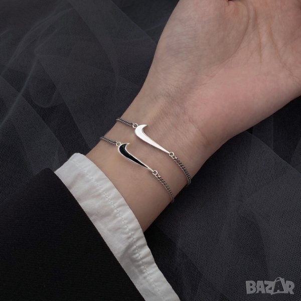 Сребърна гривна /Nike/, снимка 1