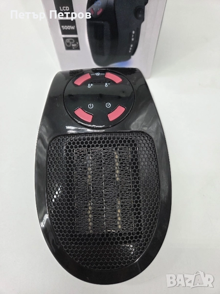 Чисто нов Mини керамичен нагревател Taurus Tropicano Plug Heater 500w, снимка 1