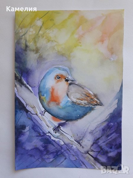 Картина: "Врабче", снимка 1