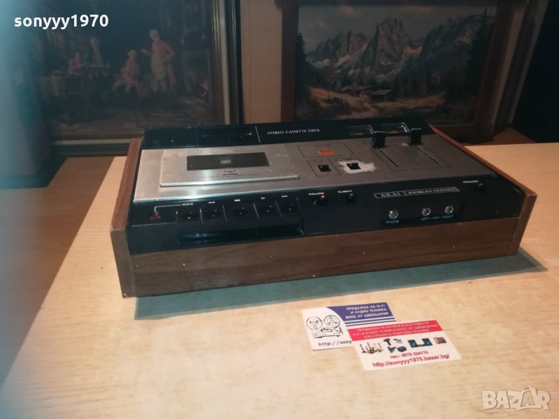 akai gxc-36d ретро дек-made in japan-внос швеция, снимка 1