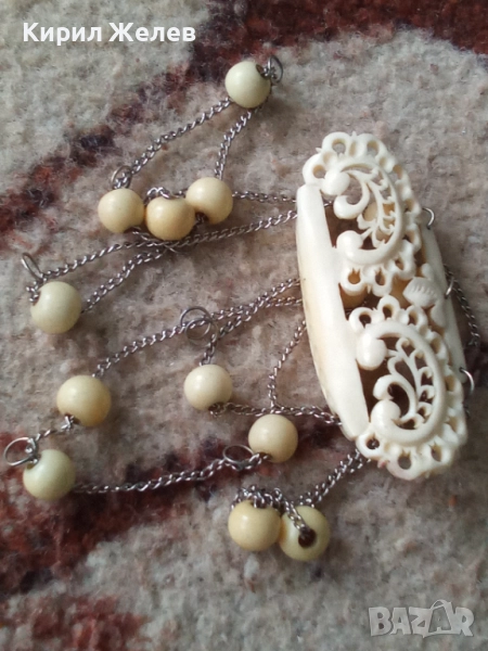 Колие дамско от слонова кост 51941, снимка 1