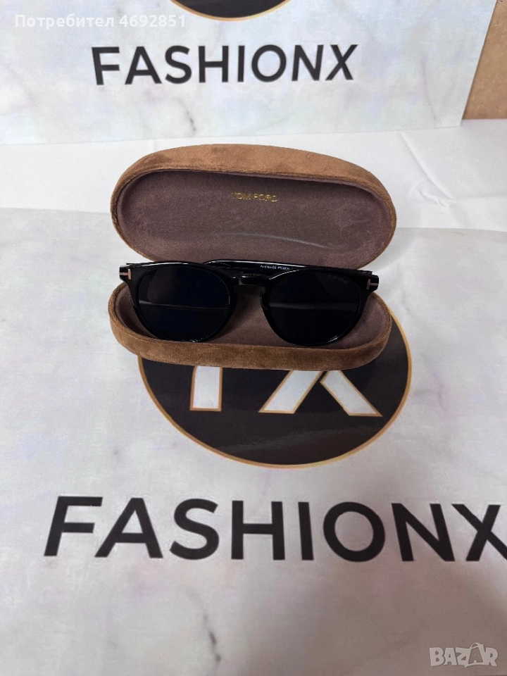 Стилни слънчеви очила – модел, вдъхновен от Tom Ford, снимка 1