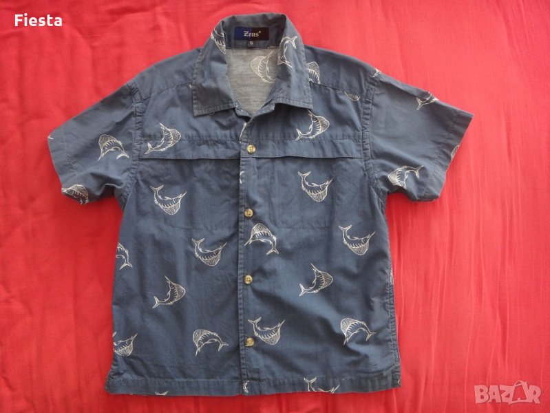 Детска риза с фигурален десен, снимка 1