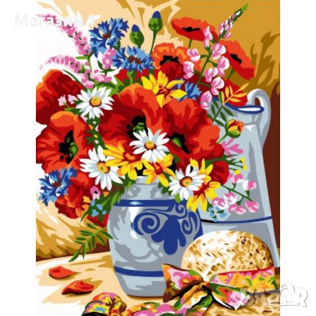 ДИАМАНТЕН ГОБЛЕН "БУКЕТ" Комплект за изработка Арт. №1011 , снимка 1