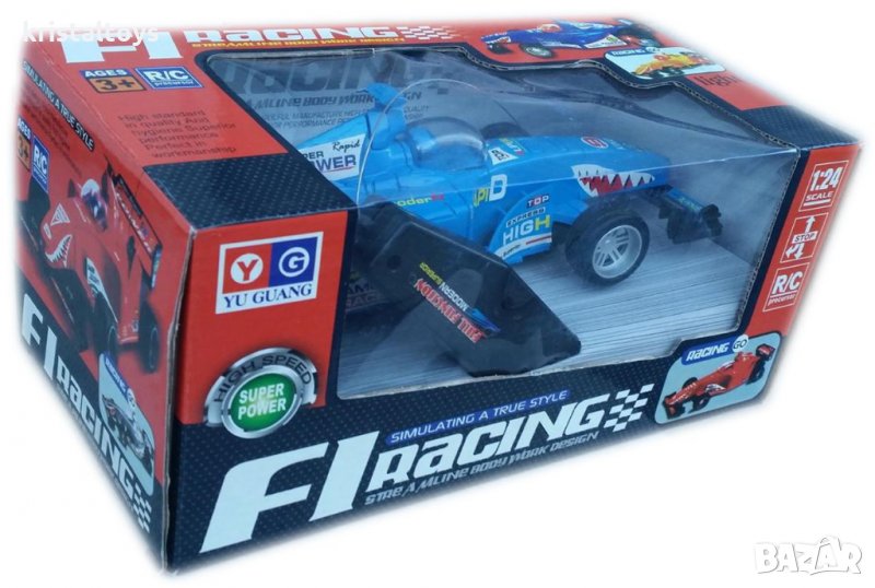 Детска играчка Кола формула с дистанционно радиоуправление и радиоконтрол, снимка 1