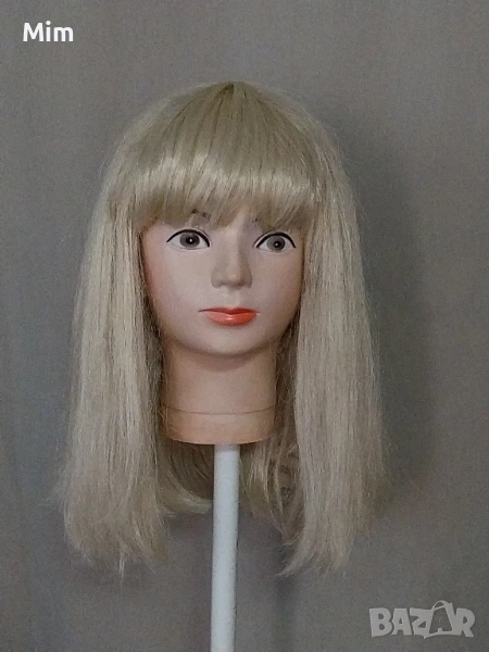 35 см. Руса перука с бретон , снимка 1