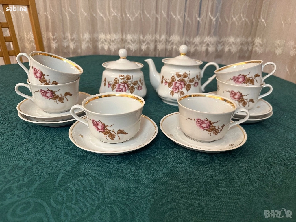 Руски сервиз за чай, СССР, снимка 1