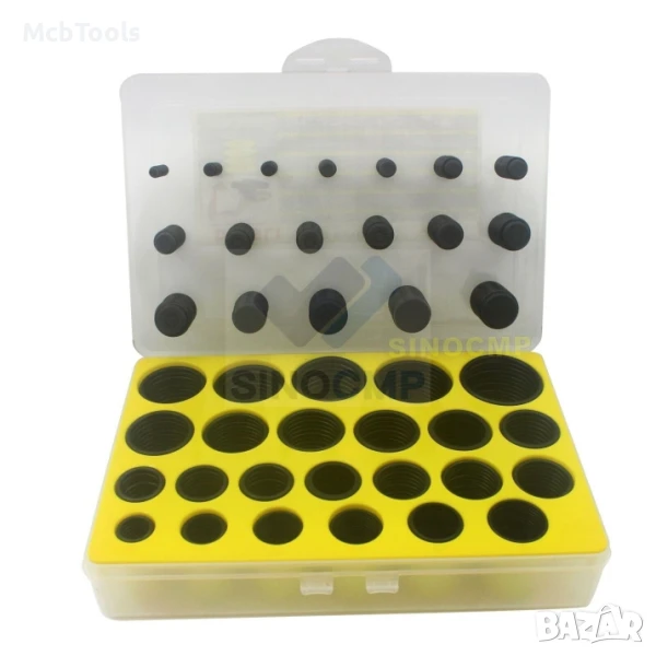 O пръстени комплект в кутия CAT - 656бр, снимка 1