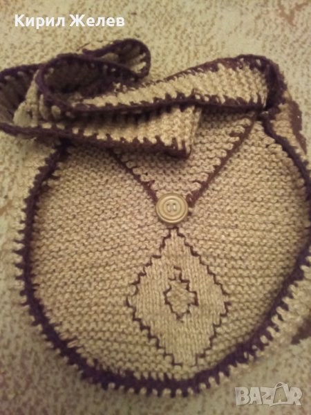 Чанта стара плетена дамска 35601, снимка 1