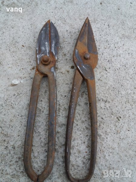 Ножеци за ламарина-стари изтенски, снимка 1