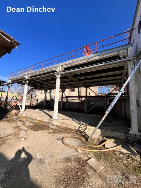 Хале - метална конструкция двойно Т - 120м2, снимка 1