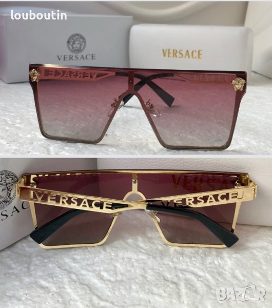 Versace Дамски слънчеви очила маска Мъжки слънчеви очила унисекс, снимка 1