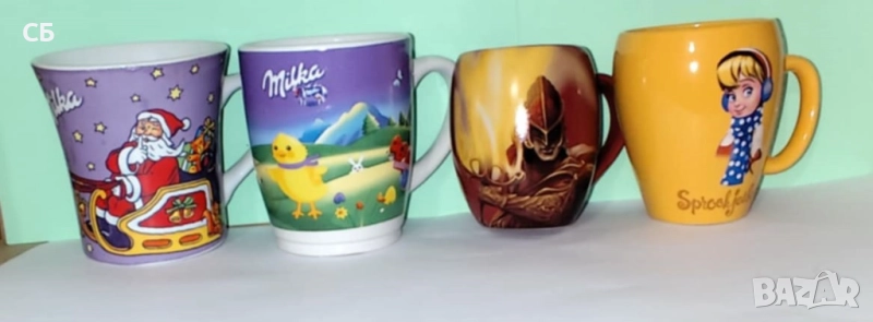 Чаши на Нестле, Джейкъбс, Шокомел, Бейлис, Милка , снимка 1