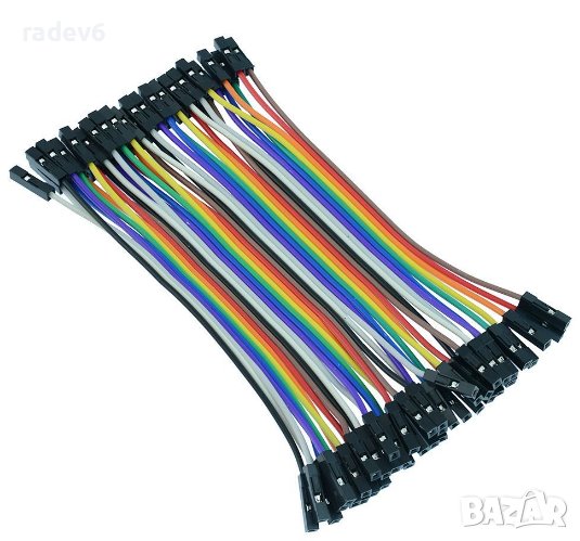 40бр. Джъмпери с женски-женски накрайници, дължина 10см., снимка 1