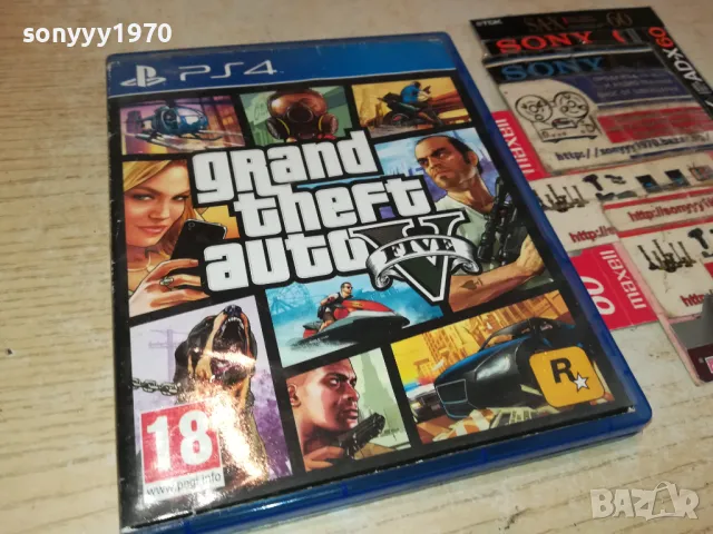 SONY PS4 GAME-GRAND THEFT AUTO 2605251306