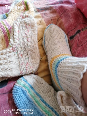 Ръчно плетени чорапи , снимка 7 - Други - 38096511