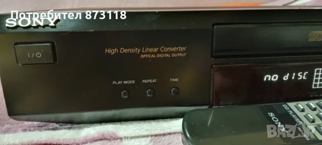 Compact disc player SONY cdp xe 220, снимка 5 - Аудиосистеми - 49527518