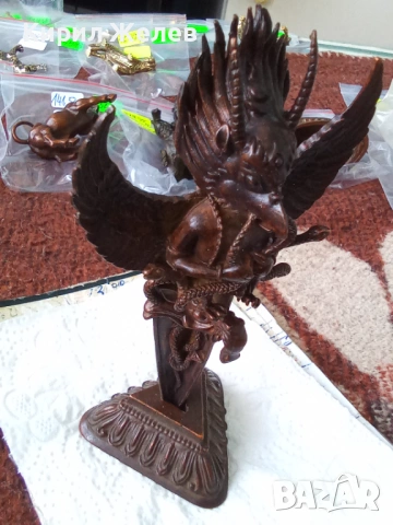 Бронзова фигурка на ваджракилая 54432, снимка 8 - Колекции - 54179658