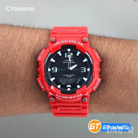 *Casio Solar Powered*, снимка 6 - Мъжки - 34881166