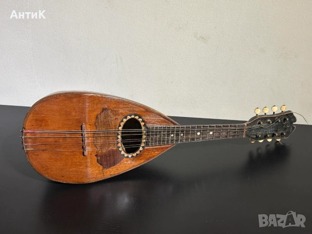 Стара Италианска Мандолина, снимка 2 - Струнни инструменти - 52917630