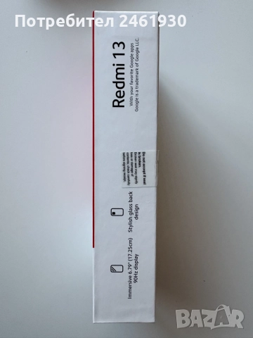 Нов в гаранция Xiaomi Redmi 13, 6GB RAM / 128GB / Розов, снимка 5 - Xiaomi - 55732305
