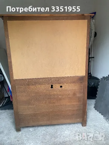 Старинен Бюфет-Шкаф от Орех, снимка 10 - Антикварни и старинни предмети - 49866867