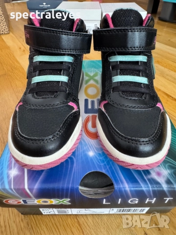 Geox светещи високи маратонки 26 размер кецове сандали 24 26 , снимка 12 - Детски обувки - 51757757