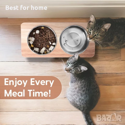 Повдигнати купички за котки, наклонени на 15°, снимка 6 - Други стоки за животни - 50874292