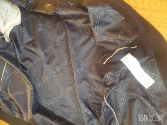 Мъжко яке s.Oliver BLACK LABEL, снимка 5 - Якета - 44339474