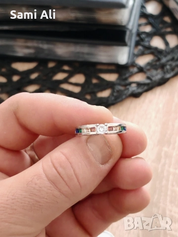 Продавам дамски сребро пръстен сребро ти идват Турция грама 10 лв, снимка 4 - Пръстени - 52176336