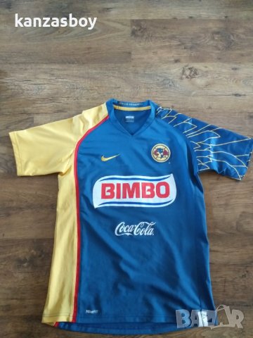 nike Club Aguilas del America Authentic 2007-2008 - ретро юношеска тениска СТАВА ЗА МЪЖКА С-ка, снимка 5 - Тениски - 42897602