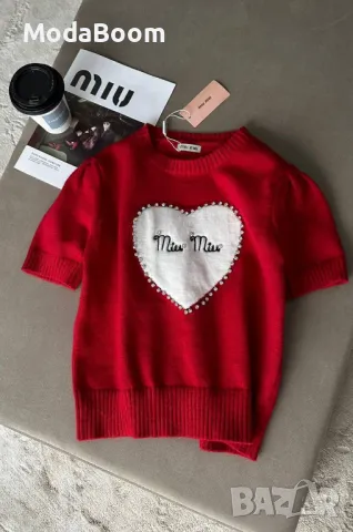 Miu Miu дамски пуловери Два цвята , снимка 2 - Блузи с дълъг ръкав и пуловери - 48353536