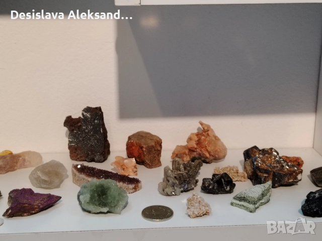 Лот от различни минерали и кристали,много изгодно , снимка 6 - Колекции - 52640050