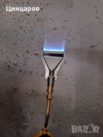 Горелка с флакон мап газ 3100 градуса и приставка-подгряване,топене,спояване 