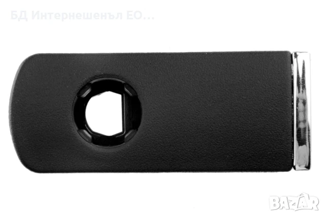 8E1857131 Дръжка за отваряне на жабка AUDI A4 B6 2000-2004, A4 B7 2004-2008, черна, с отвор за ключ,, снимка 4 - Части - 50869435