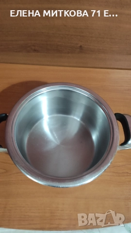 Комплект масивни немски тенджери от 3 части, снимка 6 - Съдове за готвене - 52497945