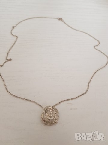 Сребърно колие 925, снимка 3 - Колиета, медальони, синджири - 29878672