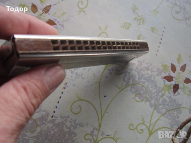 Немска армейска хармоника Хохнер 2, снимка 6 - Колекции - 29421528