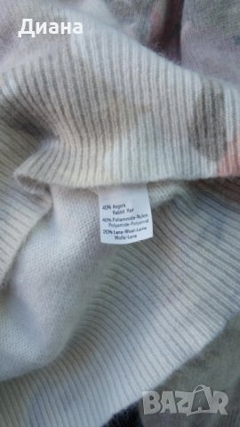 Дамски пуловер-ангора и вълна, снимка 3 - Блузи с дълъг ръкав и пуловери - 39811807