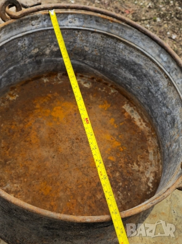 Голямо Метално Котле/Менче , снимка 8 - Декорация за дома - 52082538