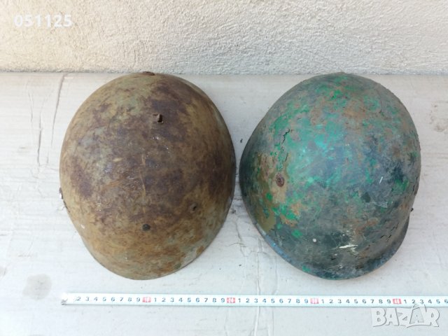 лот от две военни каски - БА , снимка 2 - Антикварни и старинни предмети - 30693389