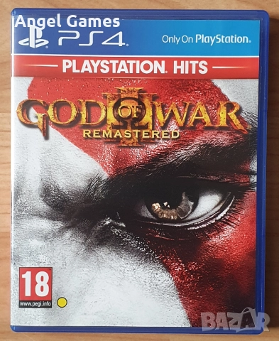 God of War III Remastered PS4 Playstation 4 Плейстейшън 5 PS диск игра