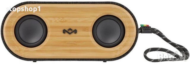 Портативна колонка House of Marley - Get Together 2 Mini, черна, снимка 5 - Bluetooth тонколони - 54079593