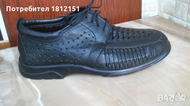Нови кожени обувки, снимка 3 - Мъжки сандали - 29710349